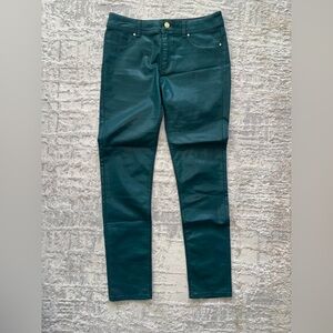 Chico's Dark Green Skinny Jeans